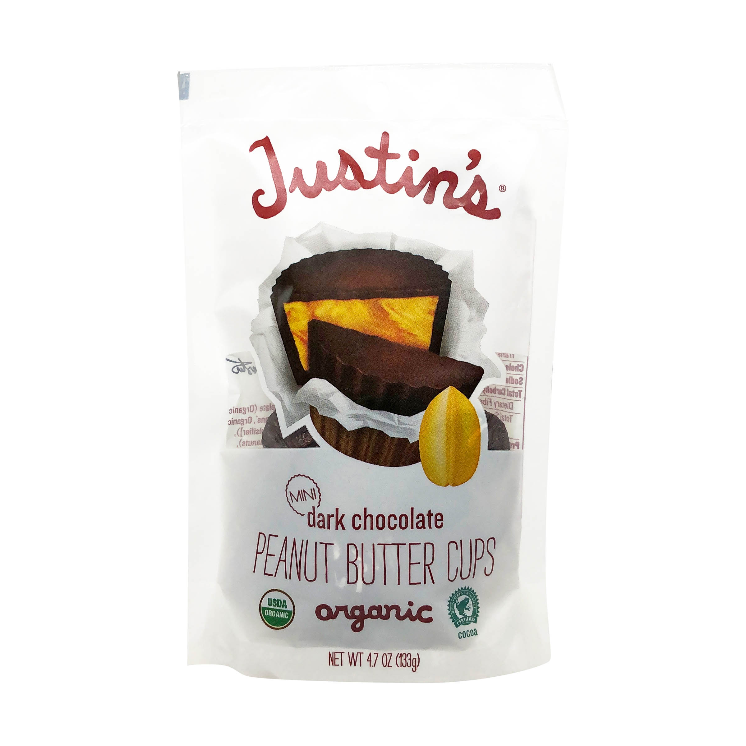 JUSTINS - PEANUT BUTTER CUP, DARK, MINI