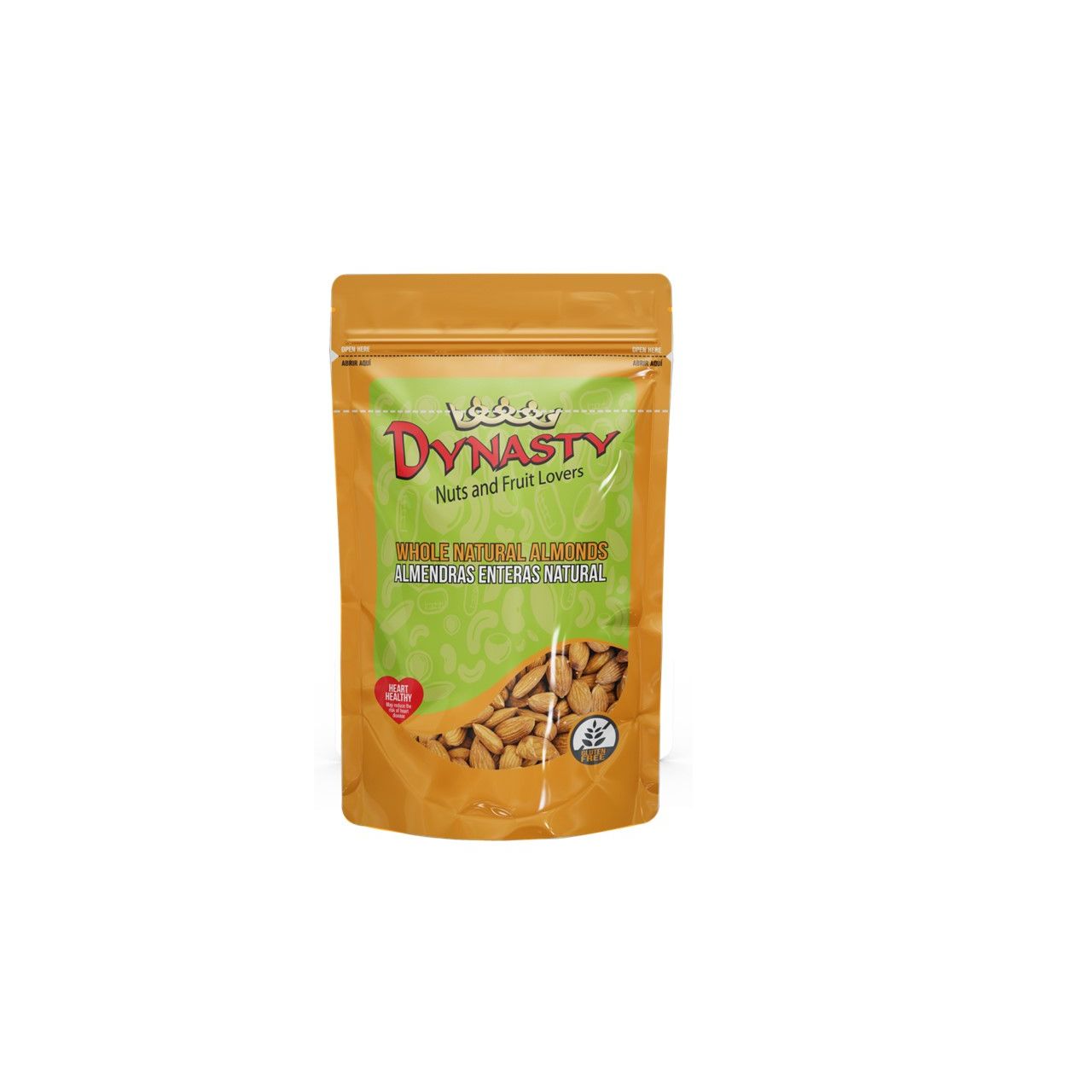 ALMENDRAS ENTERAS NATURAL 2OZ