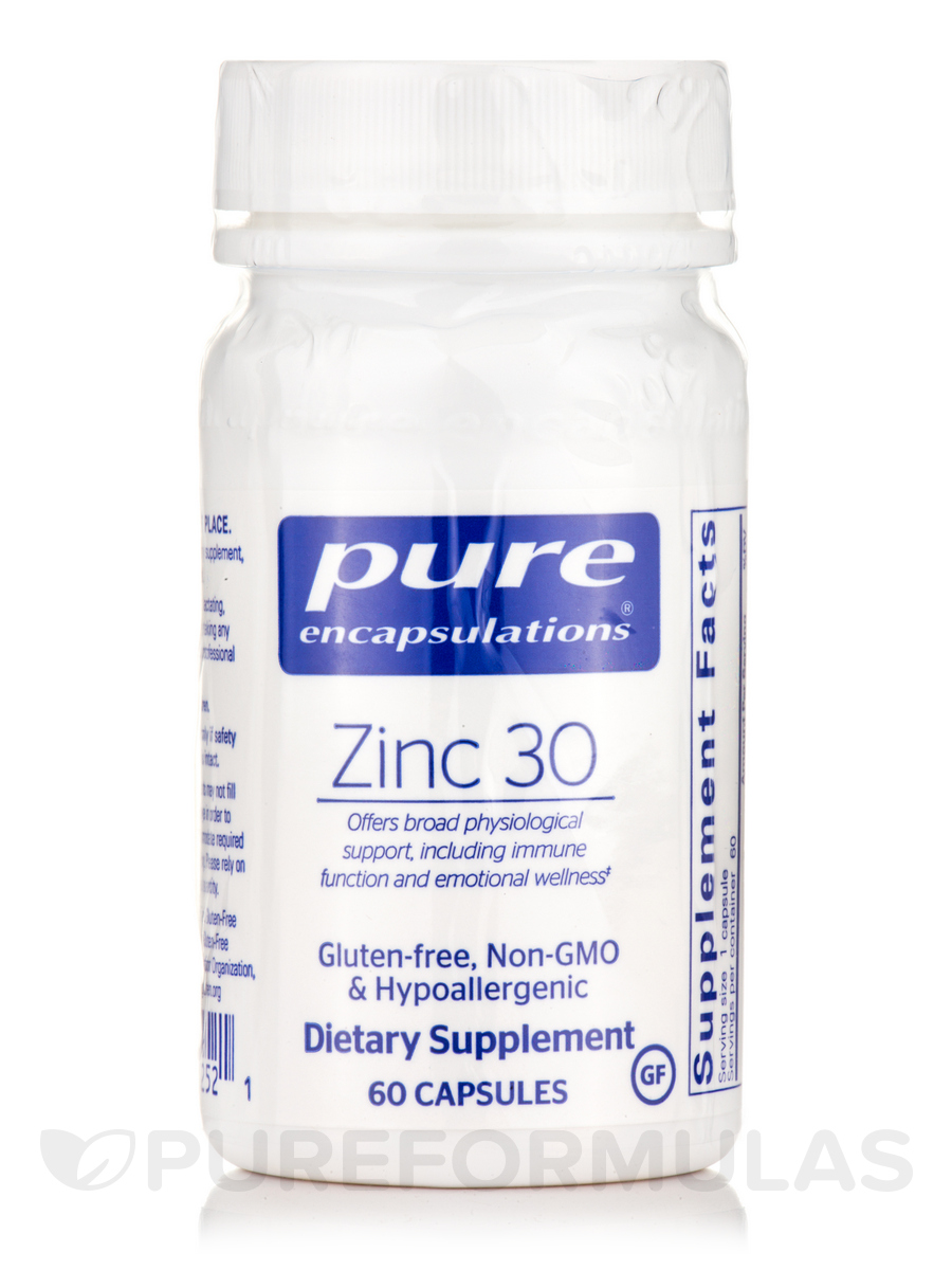 ZINC 30 - 60 CAPSULES