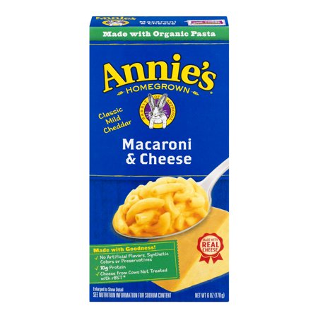 ANNIE - MACARONI & CHEESE, CLASSIC CHEDDAR 6OZ