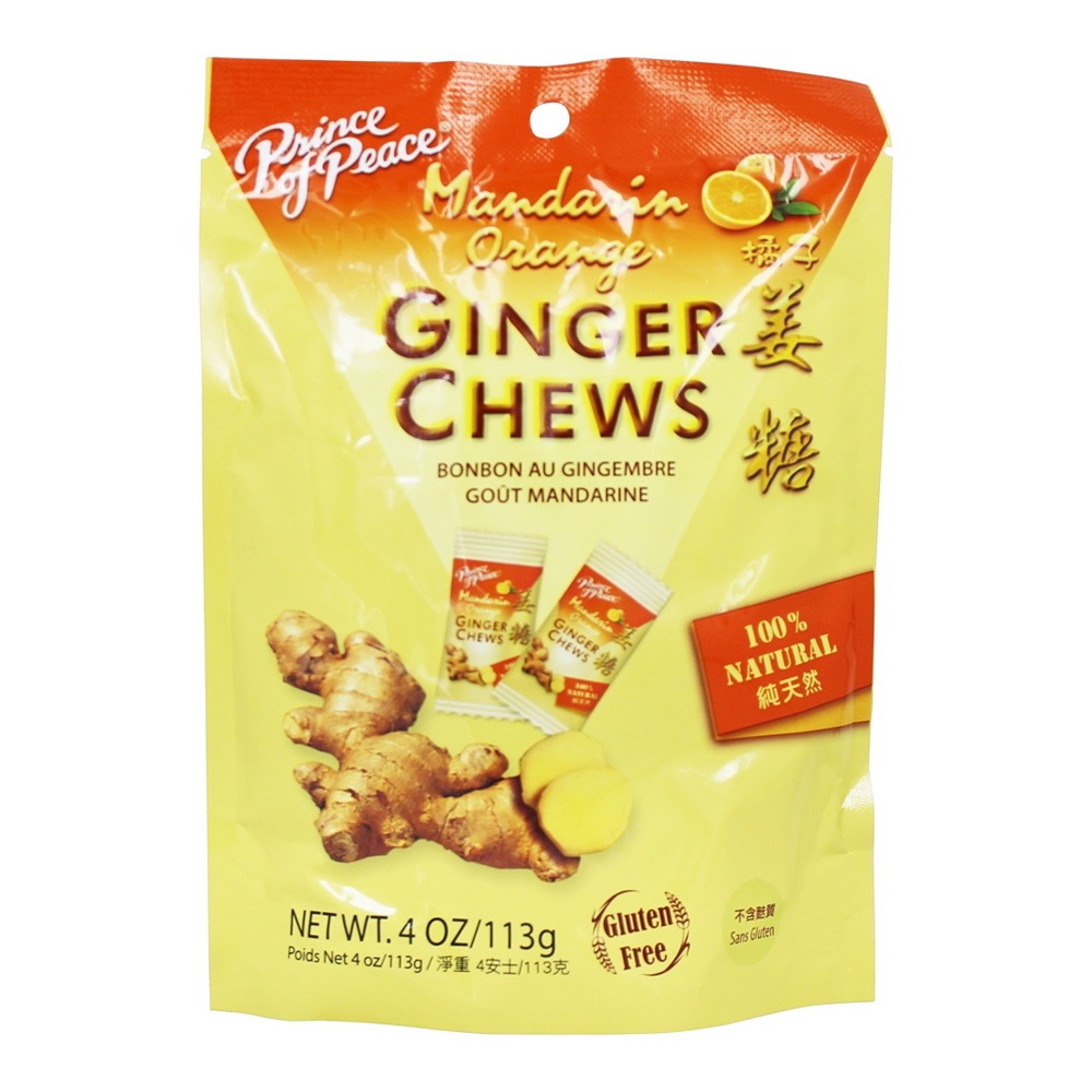 PRINCE - CHEWS, GINGER, MANDARIN,ORANGE