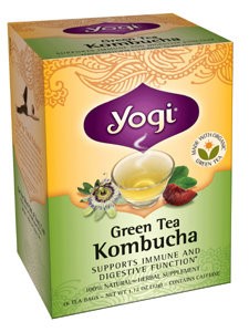 YOGI - TEA, GREEN, KOMBUCHA
