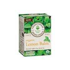 TRADNL - TEA, LEMON BALM