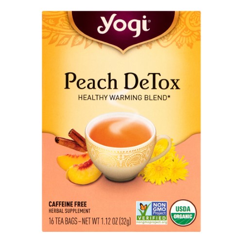 YOGI - TEA, PEACH DETOX