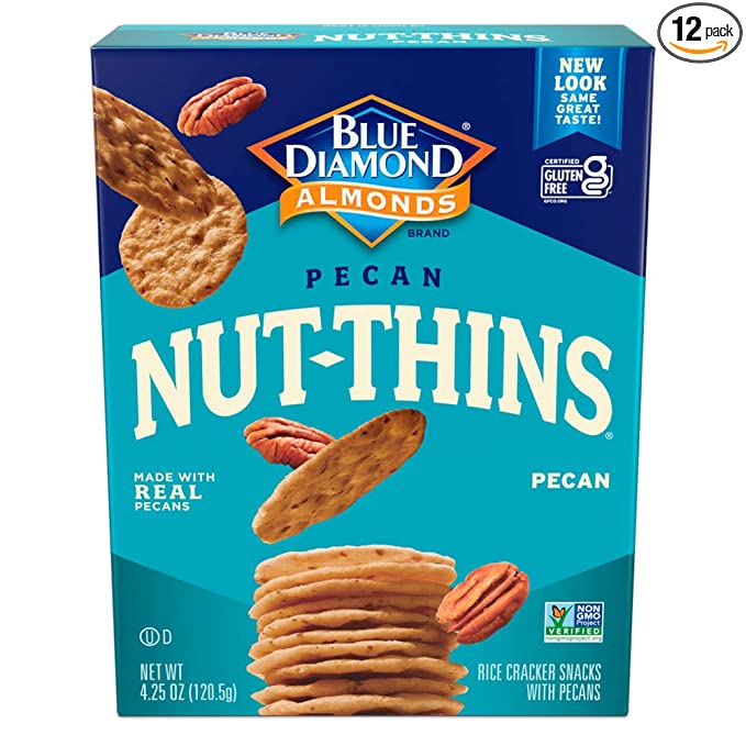 BLUE-D - NUT THINS, PECAN