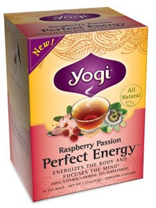 YOGI - TEA, PERFCT ENERGY, RASPBRRY