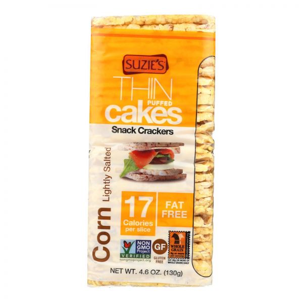 SUZIES - THIN CAKE, CORN, LIGHTLY SALTED
