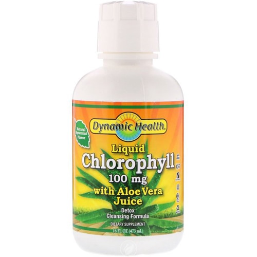 DYNAMIC HEALTH - LIQUID CHLOROPHYLL W/ ALOE VERA JUICE
