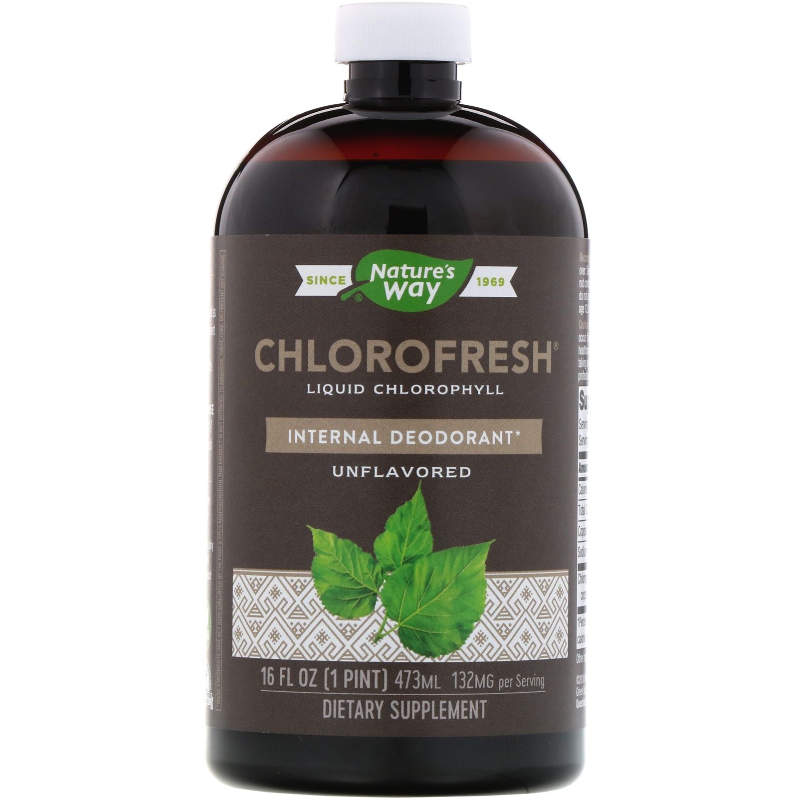 NATURE'S WAY - CHLOROFRESH, LIQUID CHLOROPHYLL