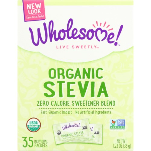 WHOLESOME - STEVIA, 35 CT