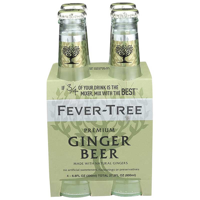 FEVER-TREE, GINGER BEER, NATURALLY LIGHT