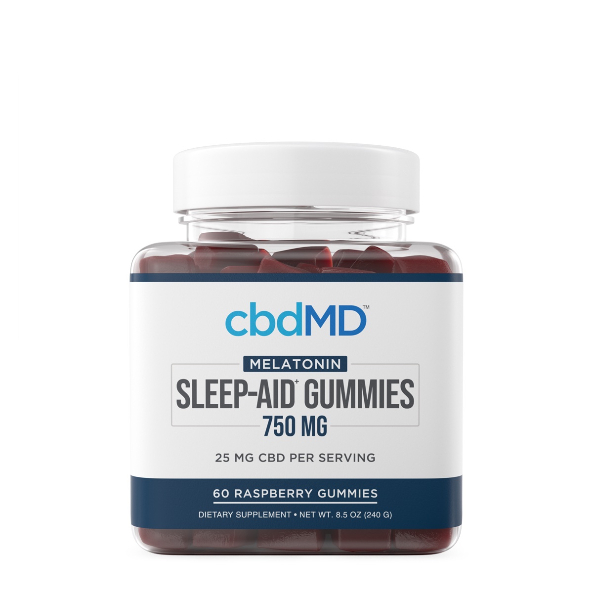CBDMD FULL SPECTRUM SLEEP GUMMIES 750MG 60 COUNT